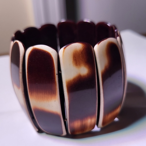 Vintage Tagua Nut Bracelet - Picture 1 of 4